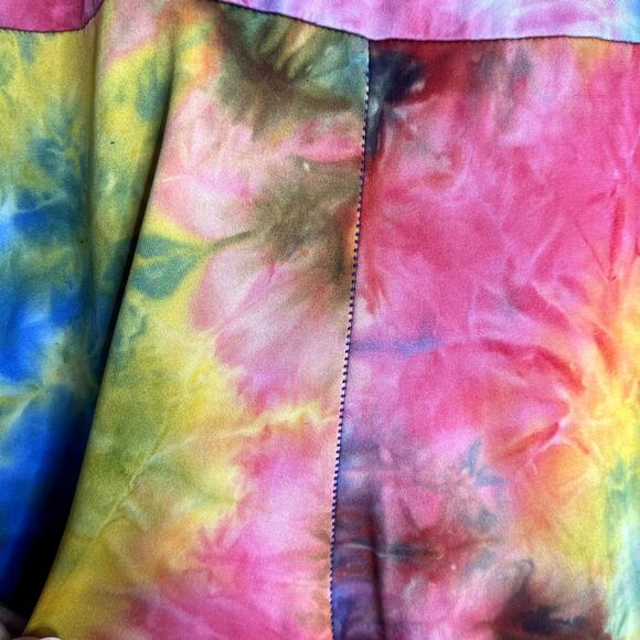 Aria Jumpsuit Women Size Medium Multicolor Hippie Tie-dye Sleeveless Festival - Picture 11 of 15
